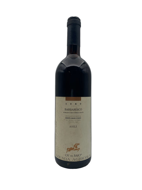 BARBARESCO 1989 ASILI GRASSO – bottle