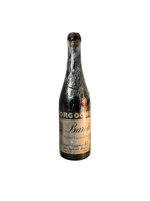 BAROLO 1958 GIACOMO BORGOGNO RISERVA ANTICHI – bottle