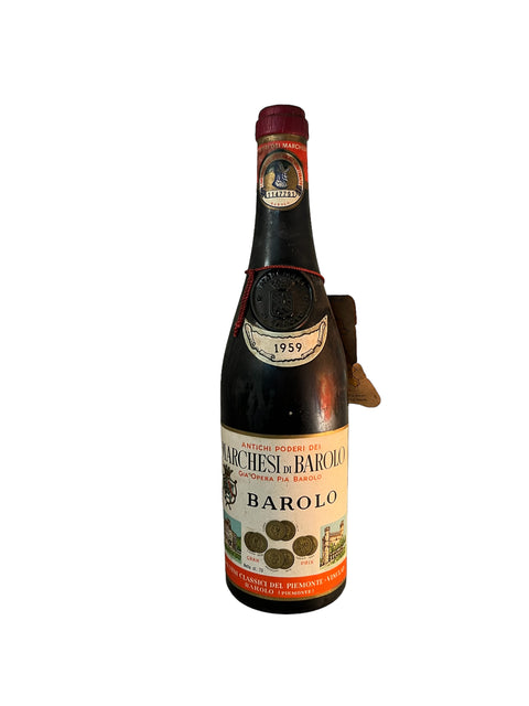 Barolo 1959 Marchesi di Barolo – bottle
