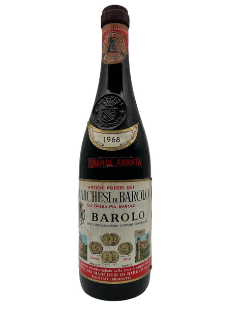 BAROLO 1968 MARCHESI DI BAROLO – bottle